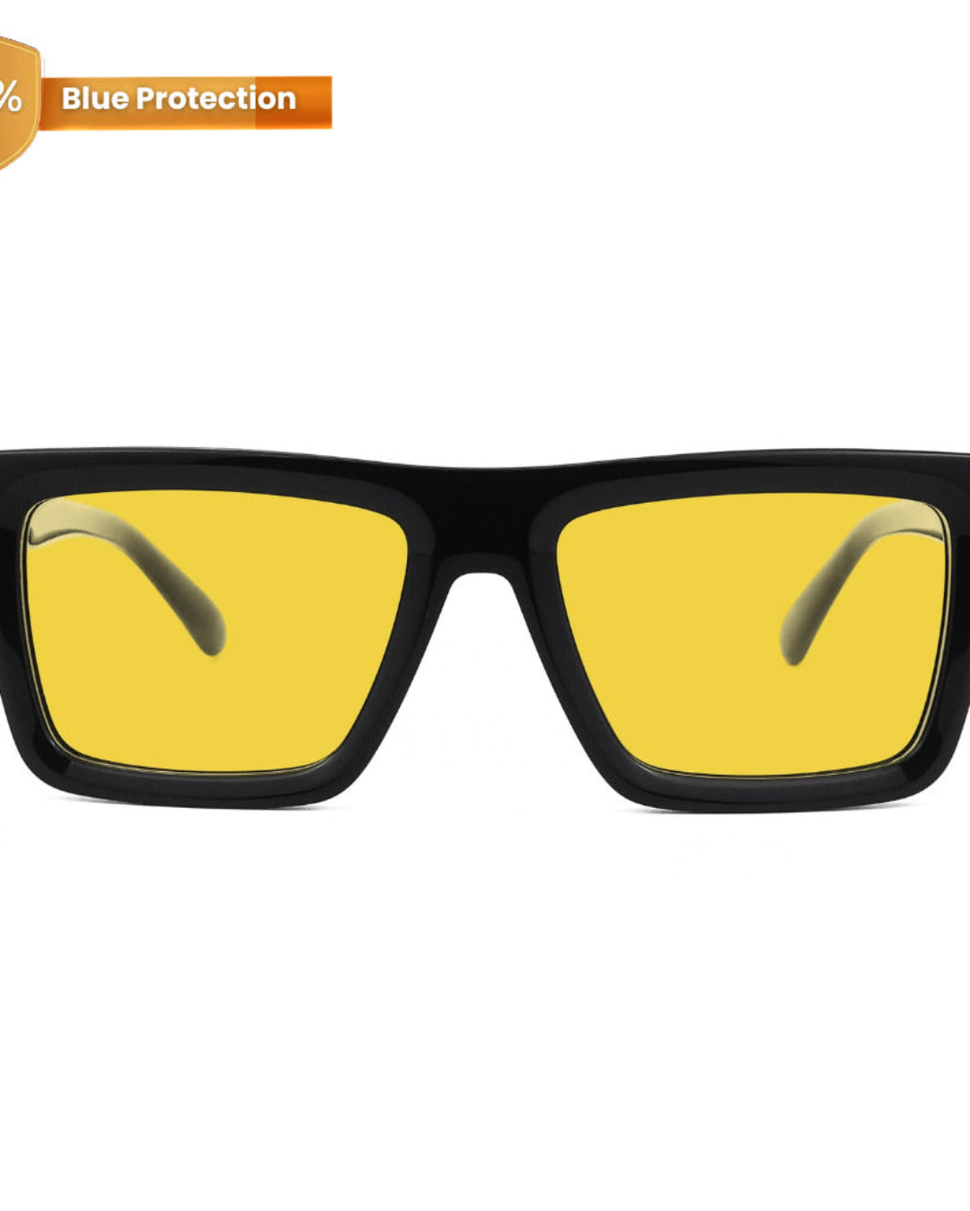 Lentes Modelo Inner Power Mica Amarilla  |  1 pieza  |  Glook BlueBlockers - agewl