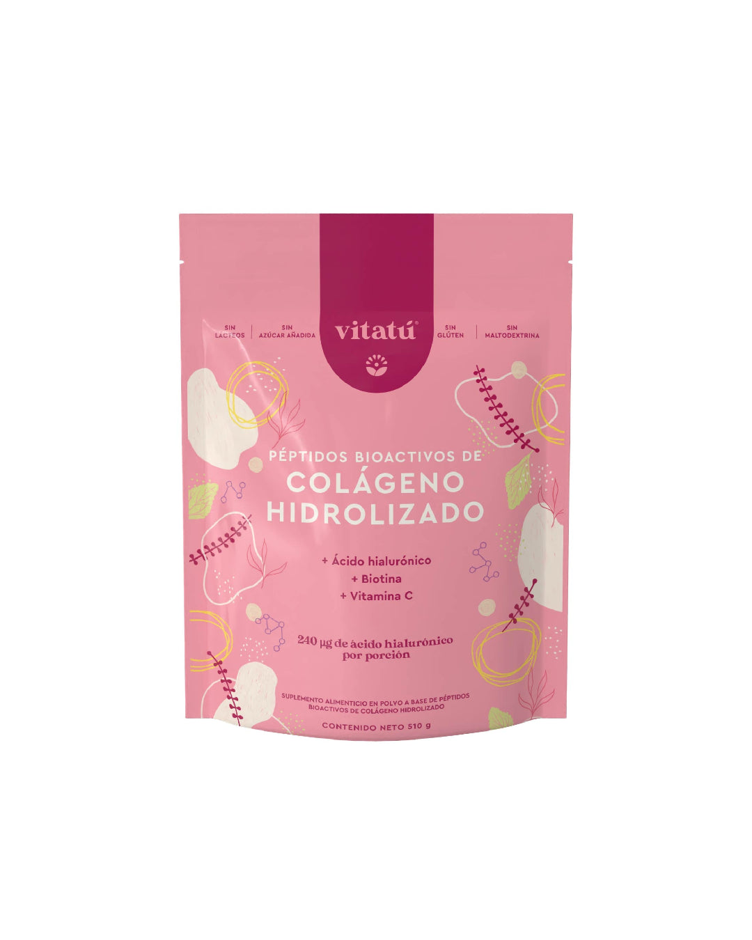 Péptidos Bioactivos de Colágeno Hidrolizado  |  510 gr  |  Vitatú - agewl